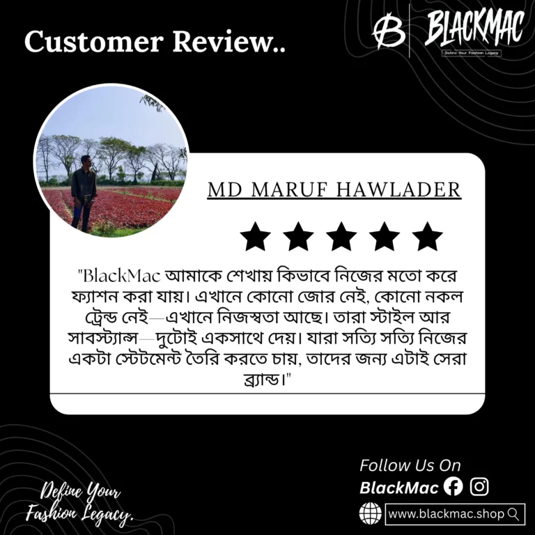 BlackMac Customer Review